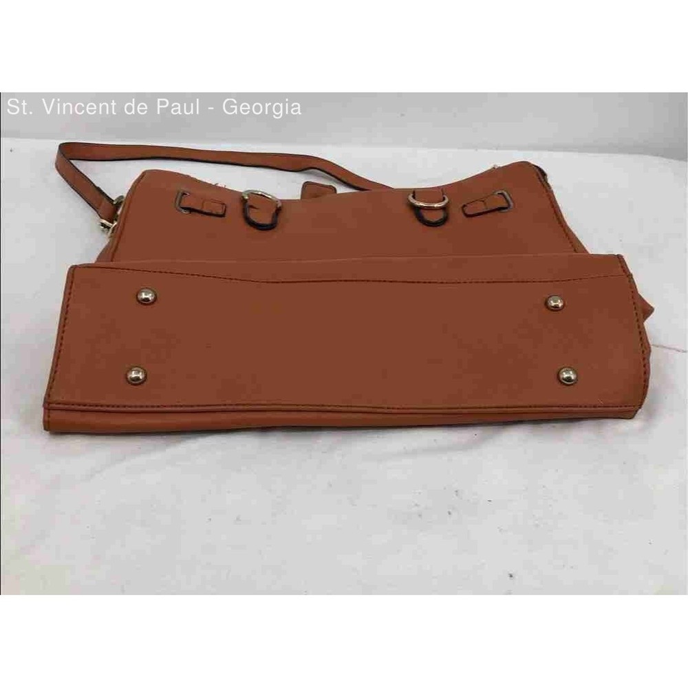 Michael Kors Hamilton Medium East West Satchel Bag in Burnt Orange Great Cond. - Picture 5 of 10